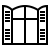 Wooden Shutters Icon